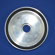 flange de aluminio 90mm